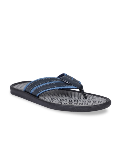 

Bata Men Blue Solid Thong Flip-Flops