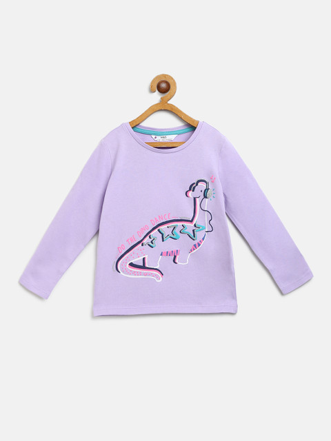 

Marks & Spencer Girls Lavender Dinosaur Print T-shirt