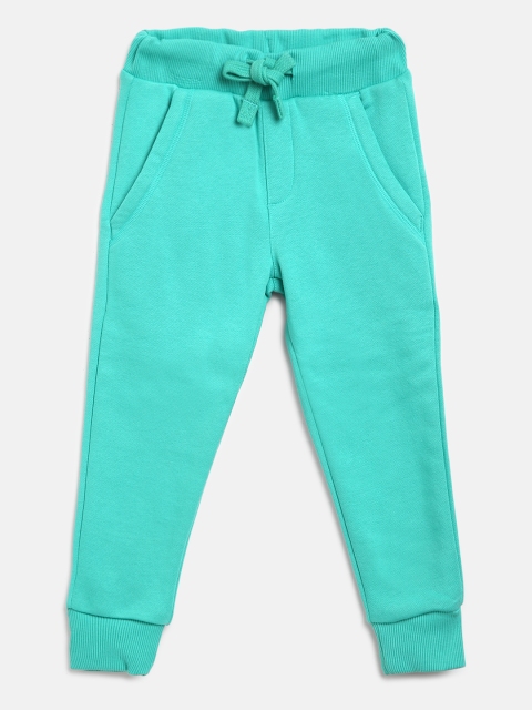 

Marks & Spencer Boys Sea Green Solid Joggers