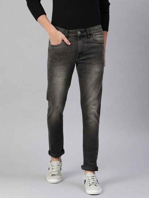 

WROGN Men Grey Skinny Fit Mid-Rise Clean Look Stretchable Jeans