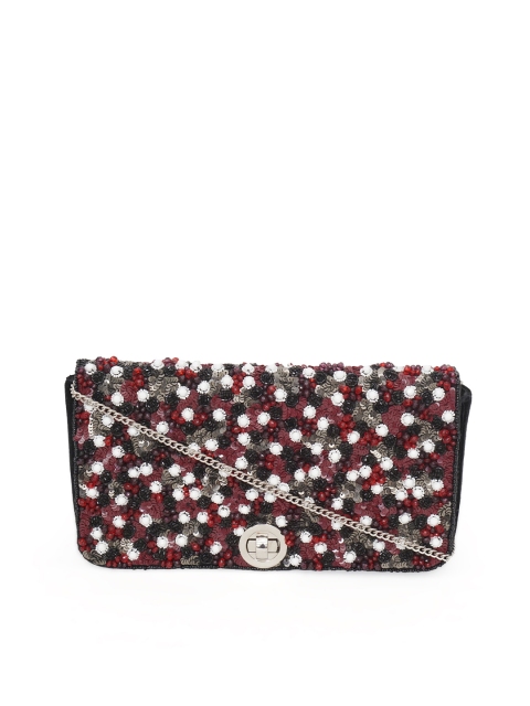 

Diwaah Multicoloured Embroidered Box Clutch, Multi