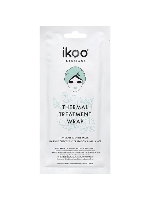 

ikoo Thermal Treatment Wrap Hydrate & Shine - Single Sachet, Transparent