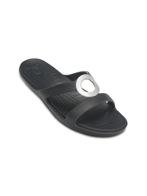 

Crocs Sanrah Women Black Flats