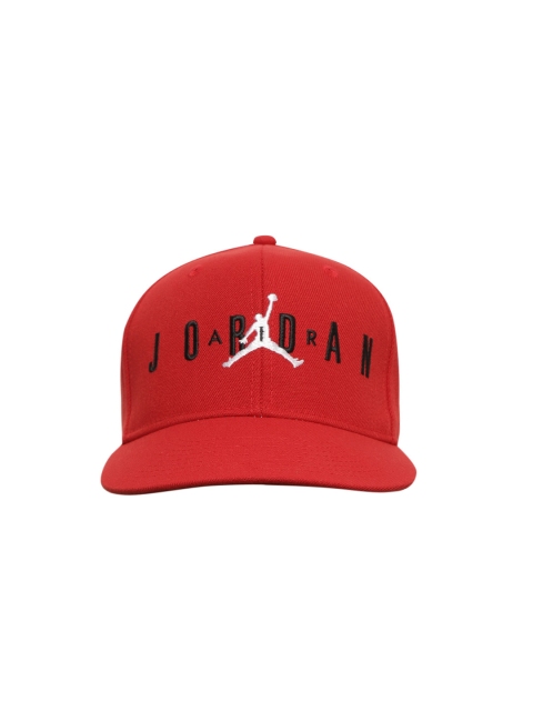 

Jordan Boys Red Jumpman Air Youth Embroidered Snapback Cap