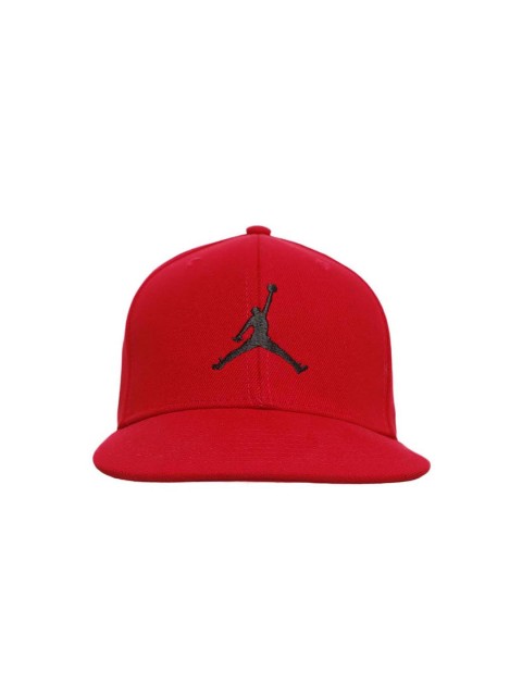 

Jordan Boys Red Jumpman Air Youth Embroidered Snapback Cap