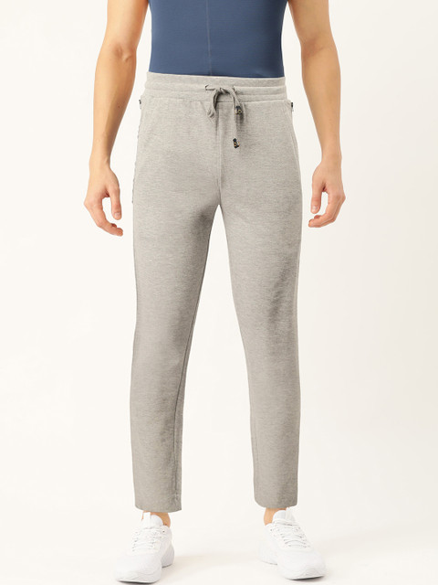 

Sweet Dreams Men Grey Solid Slim Fit Track Pants, Grey melange