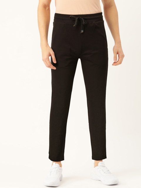 

Sweet Dreams Men Black Solid Slim Fit Track Pants