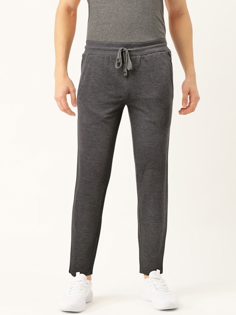 

Sweet Dreams Men Charcoal Grey Solid Slim Fit Track Pants