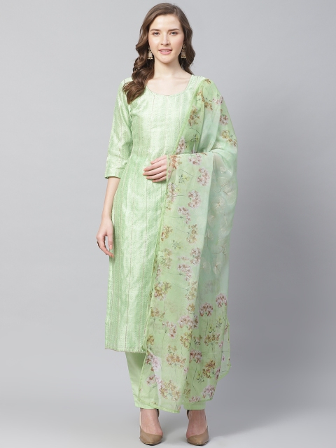 

Readiprint Fashions Sea Green Unstitched Dress Material
