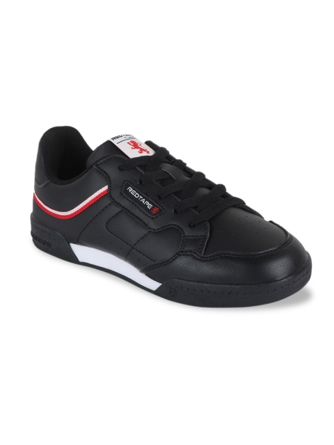 

Red Tape Kids Black & White Colourblocked Sneakers