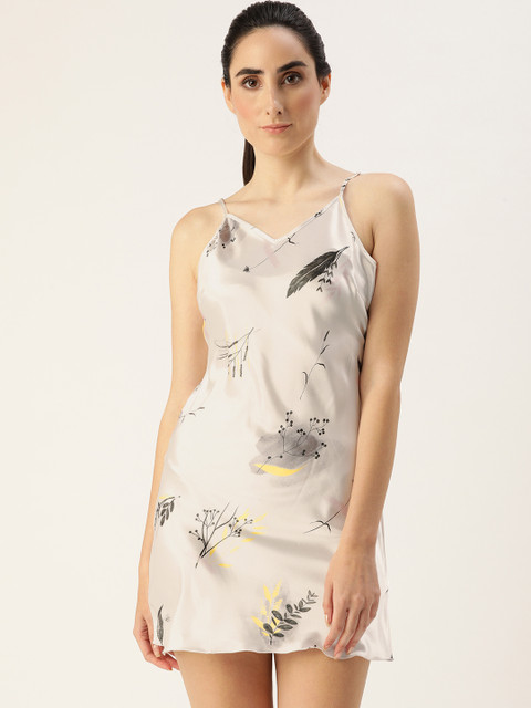 

ETC White Printed Nightdress