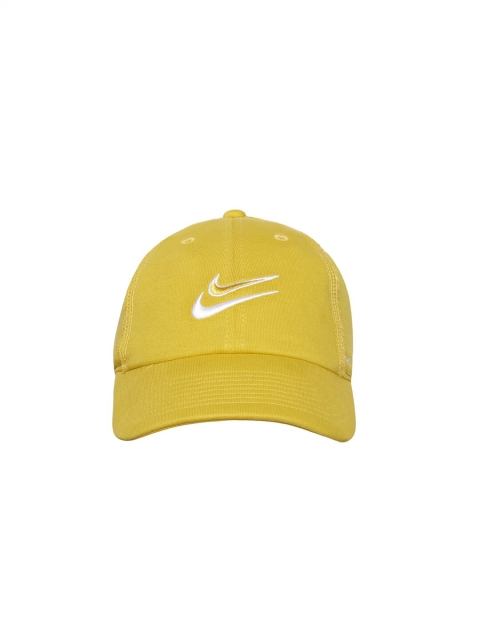 

Nike Unisex Yellow Embroidered Baseball Cap