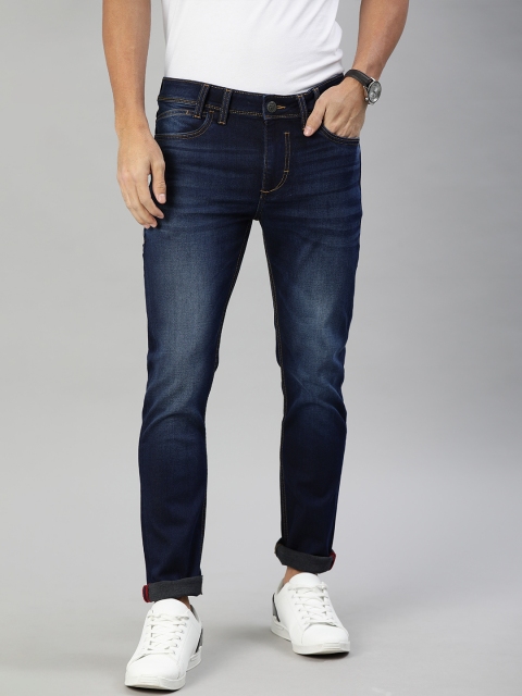 

Ducati Men Navy Blue Skinny Fit Mid-Rise Clean Look Stretchable Jeans