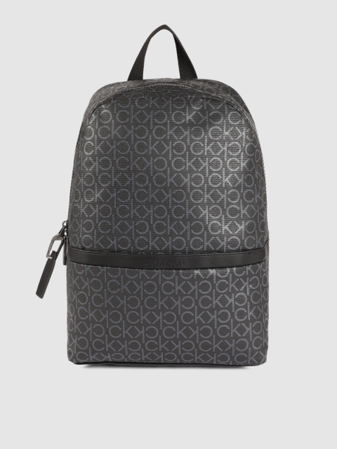 

Calvin Klein Men Black Brand Logo Backpack