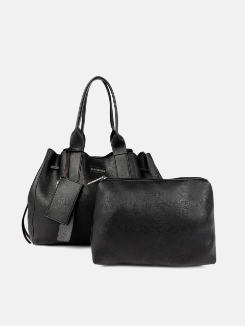 

CORSICA Black Solid Shoulder Bag
