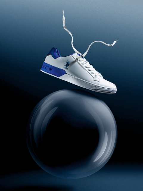 

U.S. Polo Assn. Men White Solid CATOR Sneakers