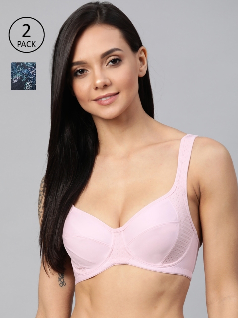 

Marks & Spencer Pack of 2 T-shirt Bras T336484, Pink