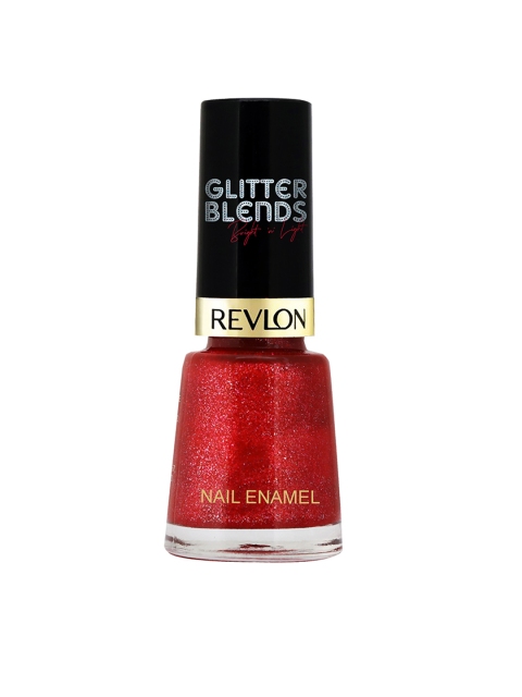 

Revlon Glitter Blends Nail Enamel - Bright Ruby 582, Red