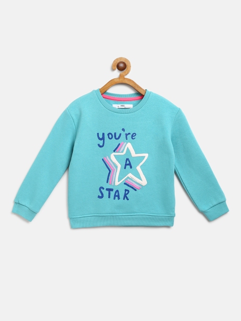 

Marks & Spencer Girls Blue & White Star Print Sweatshirt