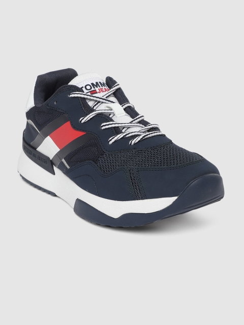 

Tommy Hilfiger Men Navy Blue Sneakers