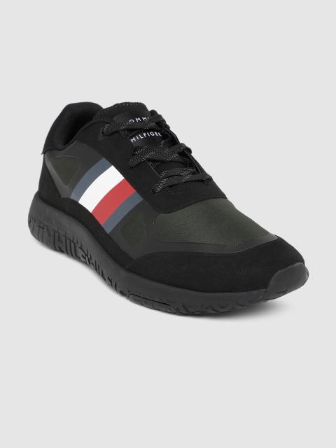 

Tommy Hilfiger Men LIGHTWEIGHT MIX Black Sneakers