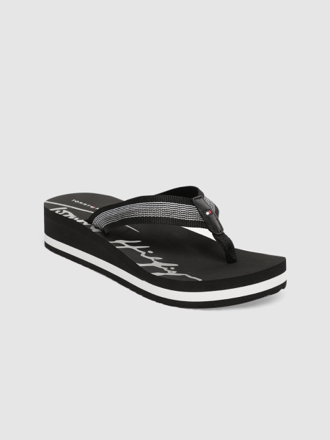 

Tommy Hilfiger Women Black Printed Wedges