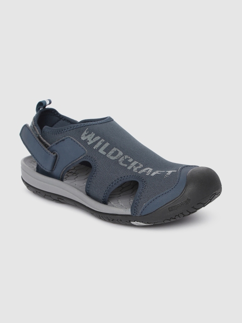 

Wildcraft Men Navy Blue Solid Fisherman Sandals