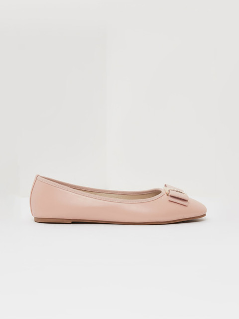 

shoexpress Women Pink Solid Ballerinas