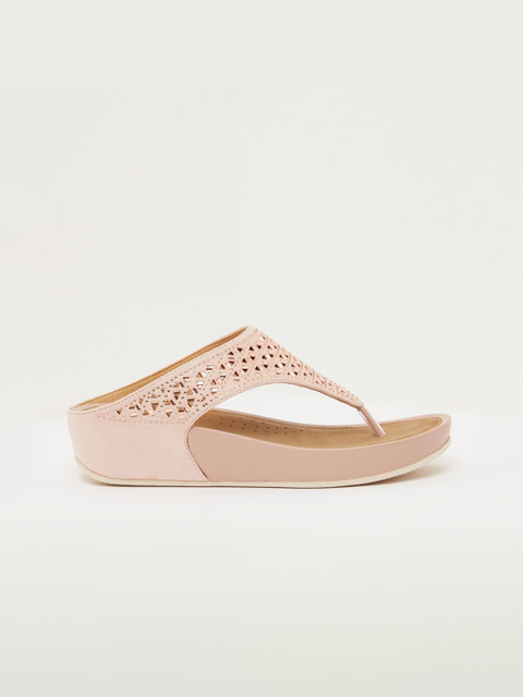 

shoexpress Women Pink Embellished Sandals