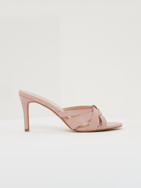 

shoexpress Women Pink Solid Slim Heels