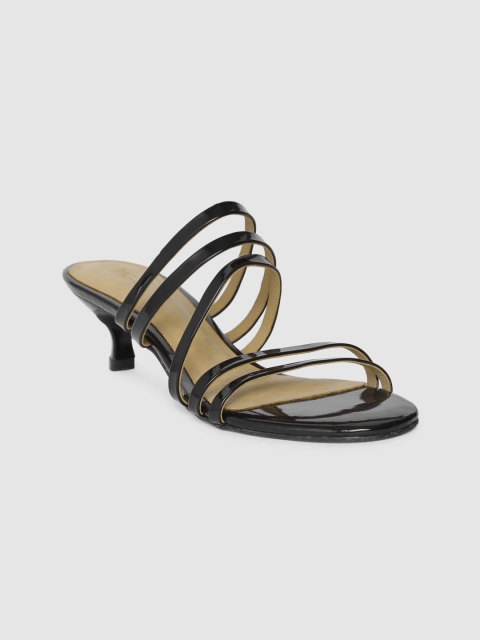 

Inc 5 Women Black Solid Sandals