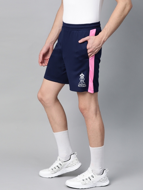 

Alcis Men Blue Solid Rajasthan Royal Slim Fit Rapid Dry Sports Shorts