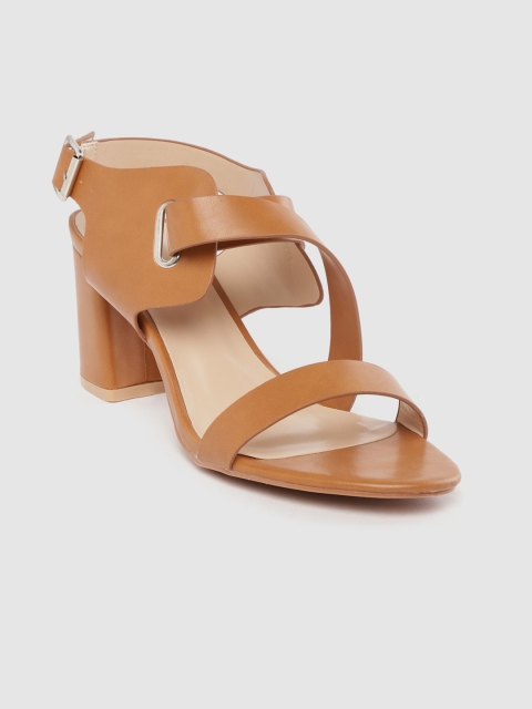 

Allen Solly Women Brown Solid Block Heels
