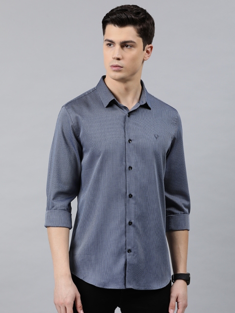 

Allen Solly Sport Men Blue Slim Fit Self Design Casual Shirt
