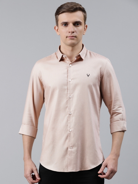 

Allen Solly Sport Men Beige Slim Fit Solid Casual Shirt