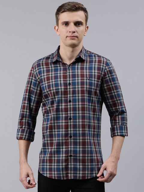 

Allen Solly Sport Men Multicoloured Slim Fit Checked Casual Shirt, Multi