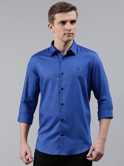 

Allen Solly Sport Men Blue Slim Fit Solid Casual Shirt
