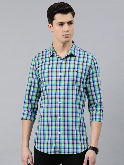 

Allen Solly Sport Men Multicoloured Slim Fit Checked Casual Shirt, Multi