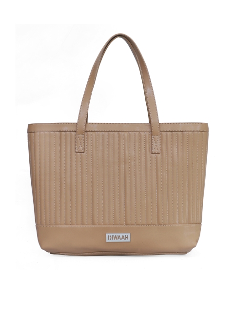 

Diwaah Brown Textured Shoulder Bag