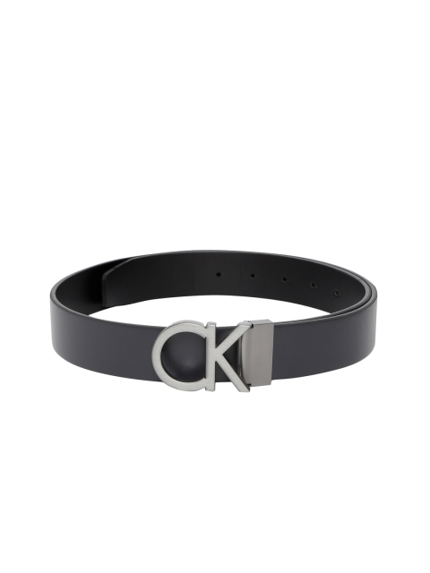 

Calvin Klein Men Black Solid Belt