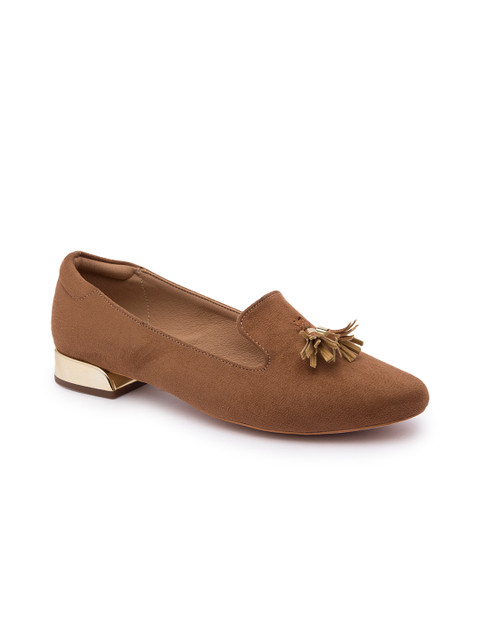

Rocia Women Tan Brown Solid Loafers