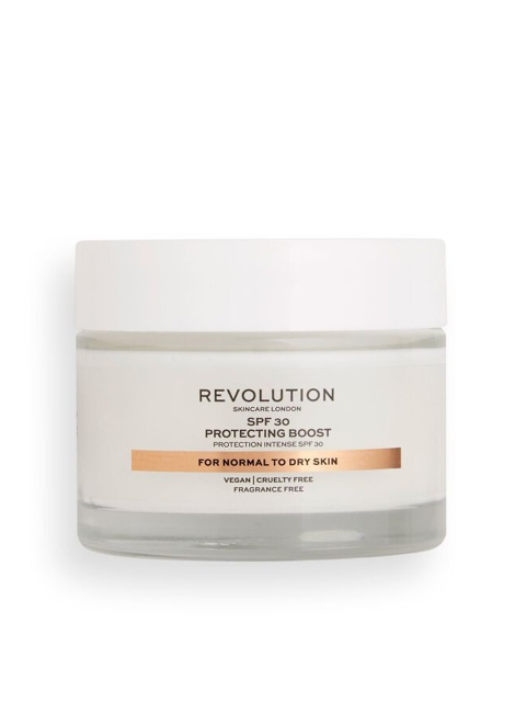 

Makeup Revolution London SPF30 Perfecting Boost Moisture Cream 50 ml, White