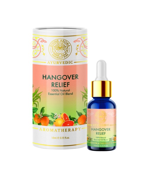 

Divine Aroma Hangover Relief Blend Essential Oil 10 ml, White