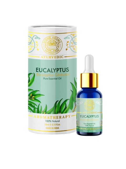 

DIVINE AROMA Eucalyptus Essential Oil 10 ml, Green