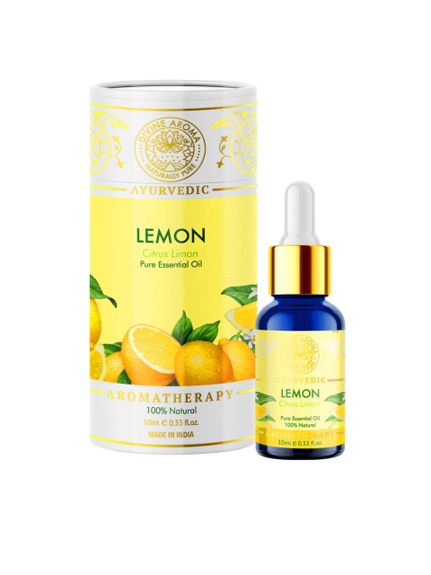 

Divine Aroma Lemon Essential Oil, Na