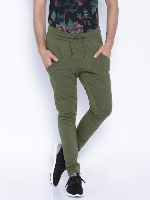 

Jack & Jones Olive Green Track Pants