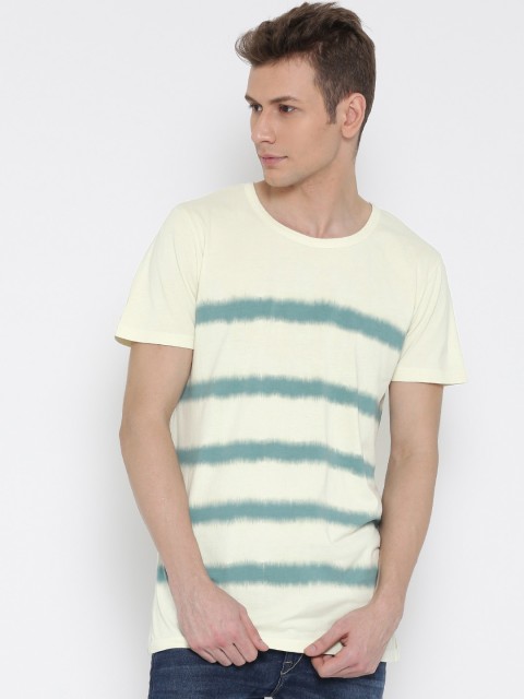 

Jack & Jones Off-White Dyed T-shirt