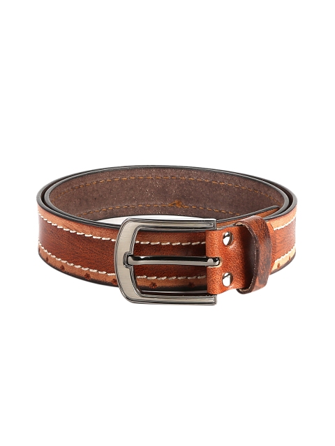

WildHorn Men Brown Leather Belt