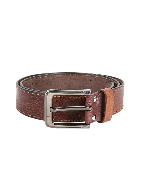 

WildHorn Men Brown Leather Belt