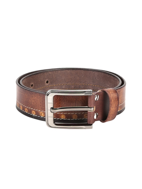 

WildHorn Men Brown Leather Belt